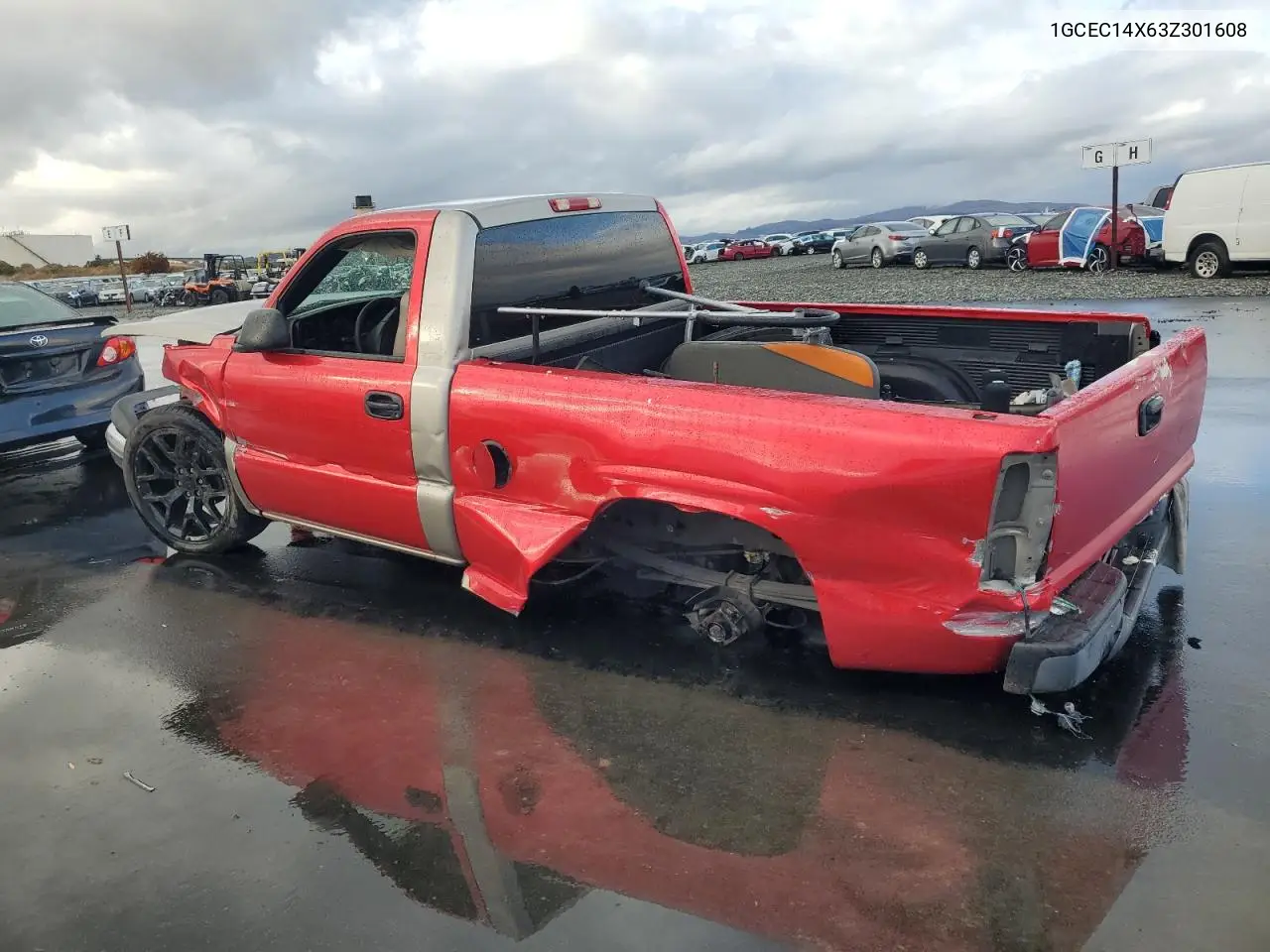 1GCEC14X63Z301608 2003 Chevrolet Silverado C1500