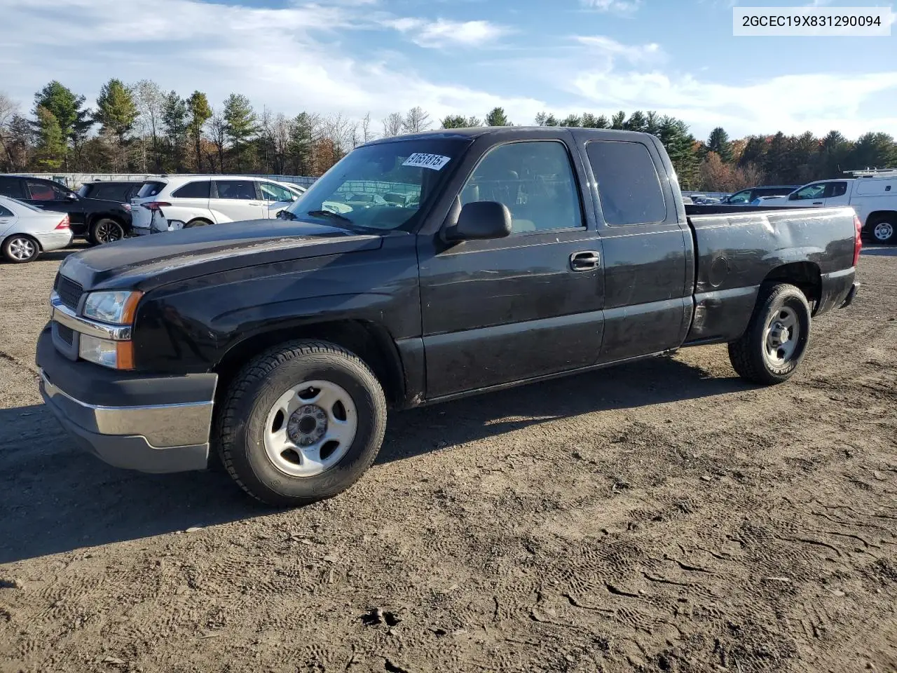 2GCEC19X831290094 2003 Chevrolet Silverado C1500