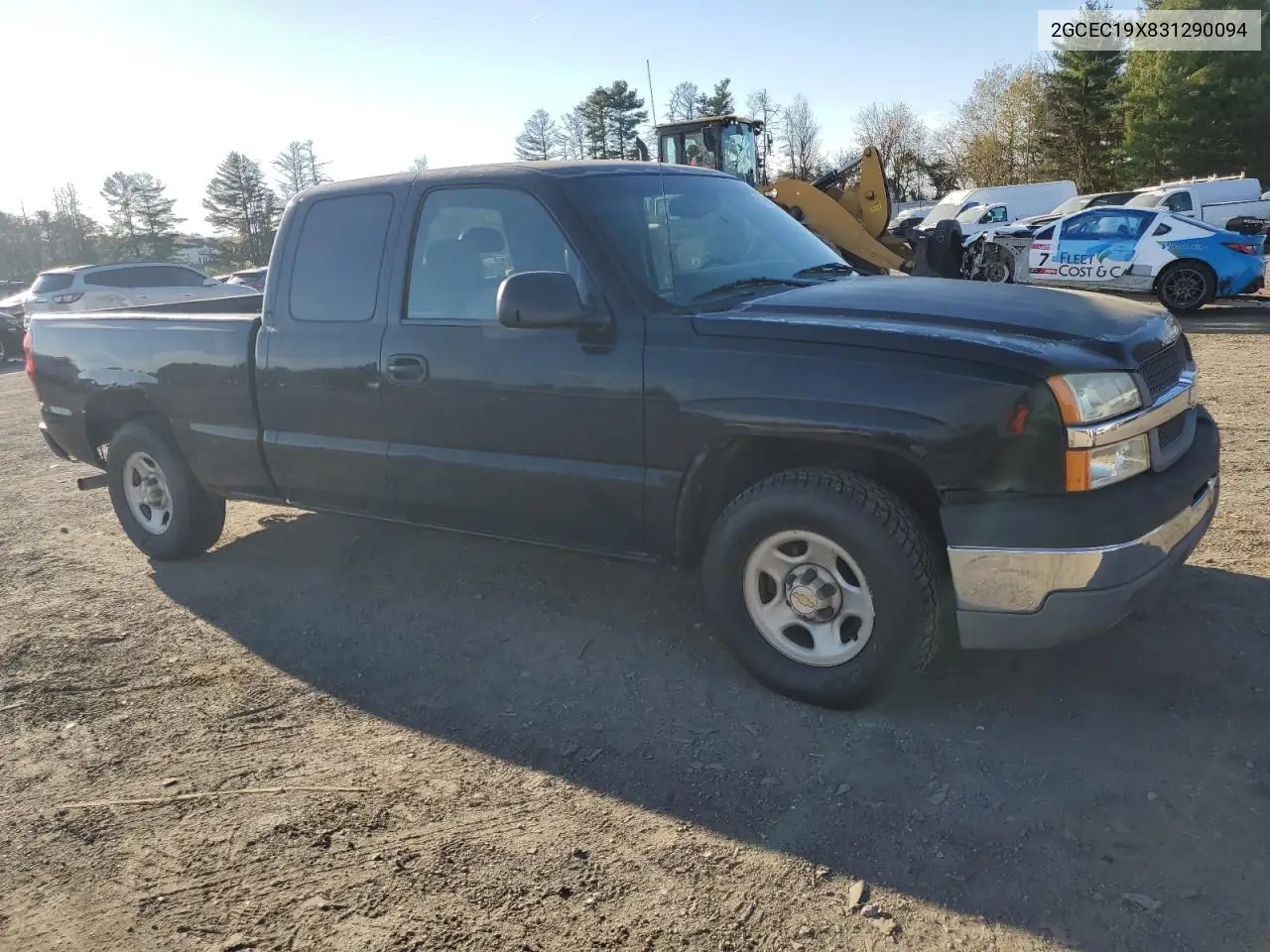 2GCEC19X831290094 2003 Chevrolet Silverado C1500