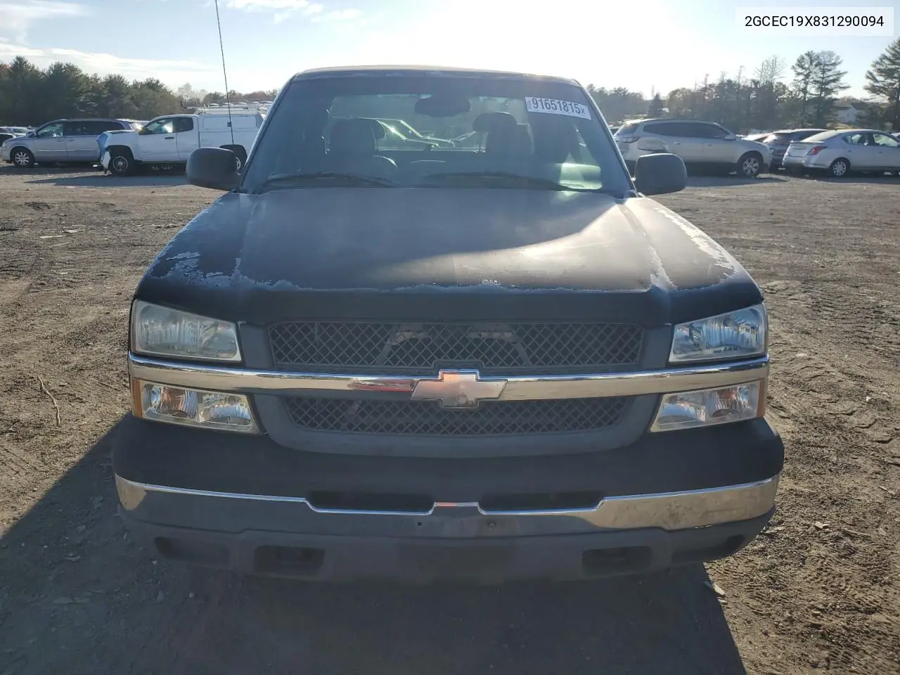 2GCEC19X831290094 2003 Chevrolet Silverado C1500