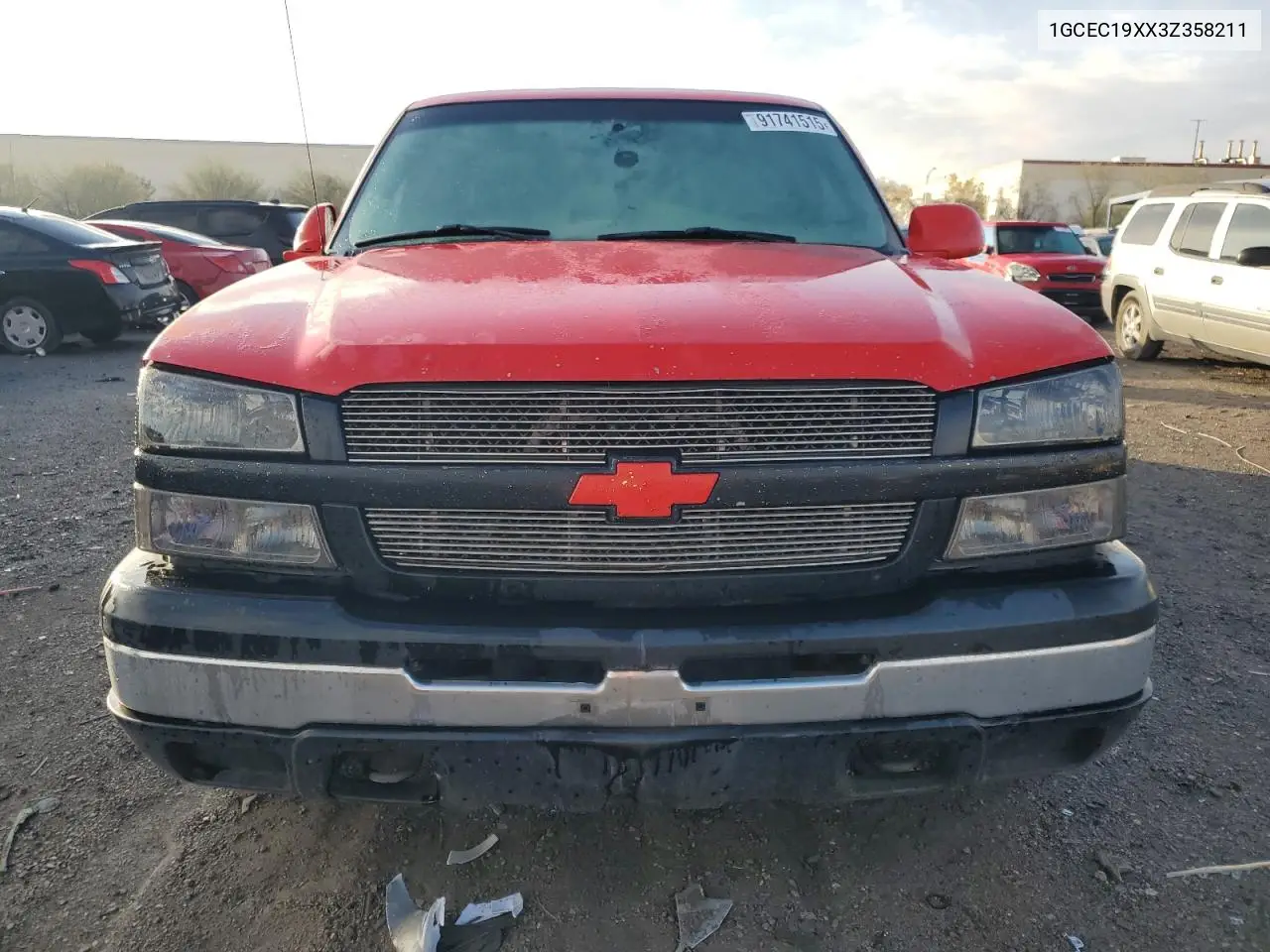 1GCEC19XX3Z358211 2003 Chevrolet Silverado C1500