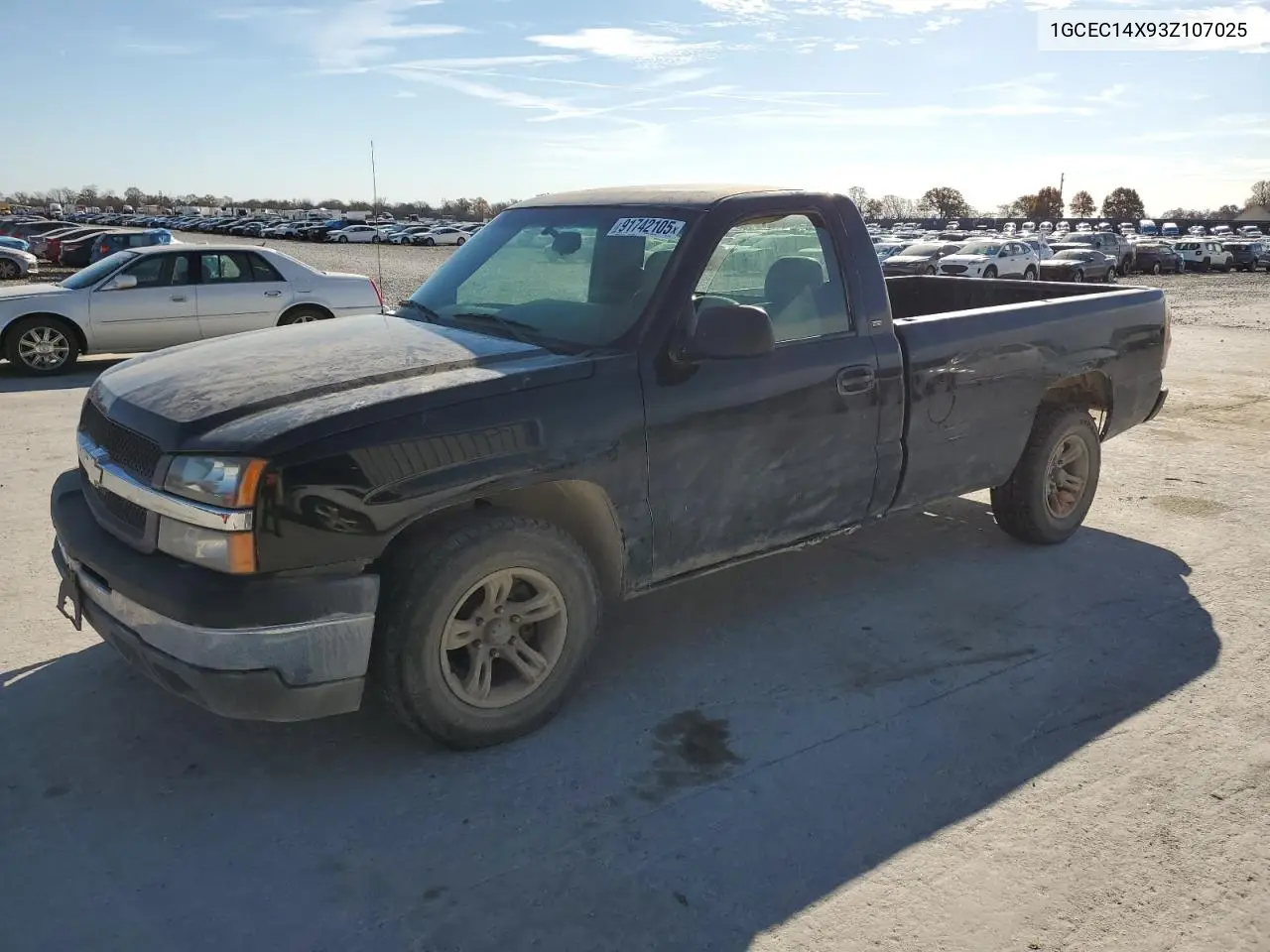 1GCEC14X93Z107025 2003 Chevrolet Silverado C1500