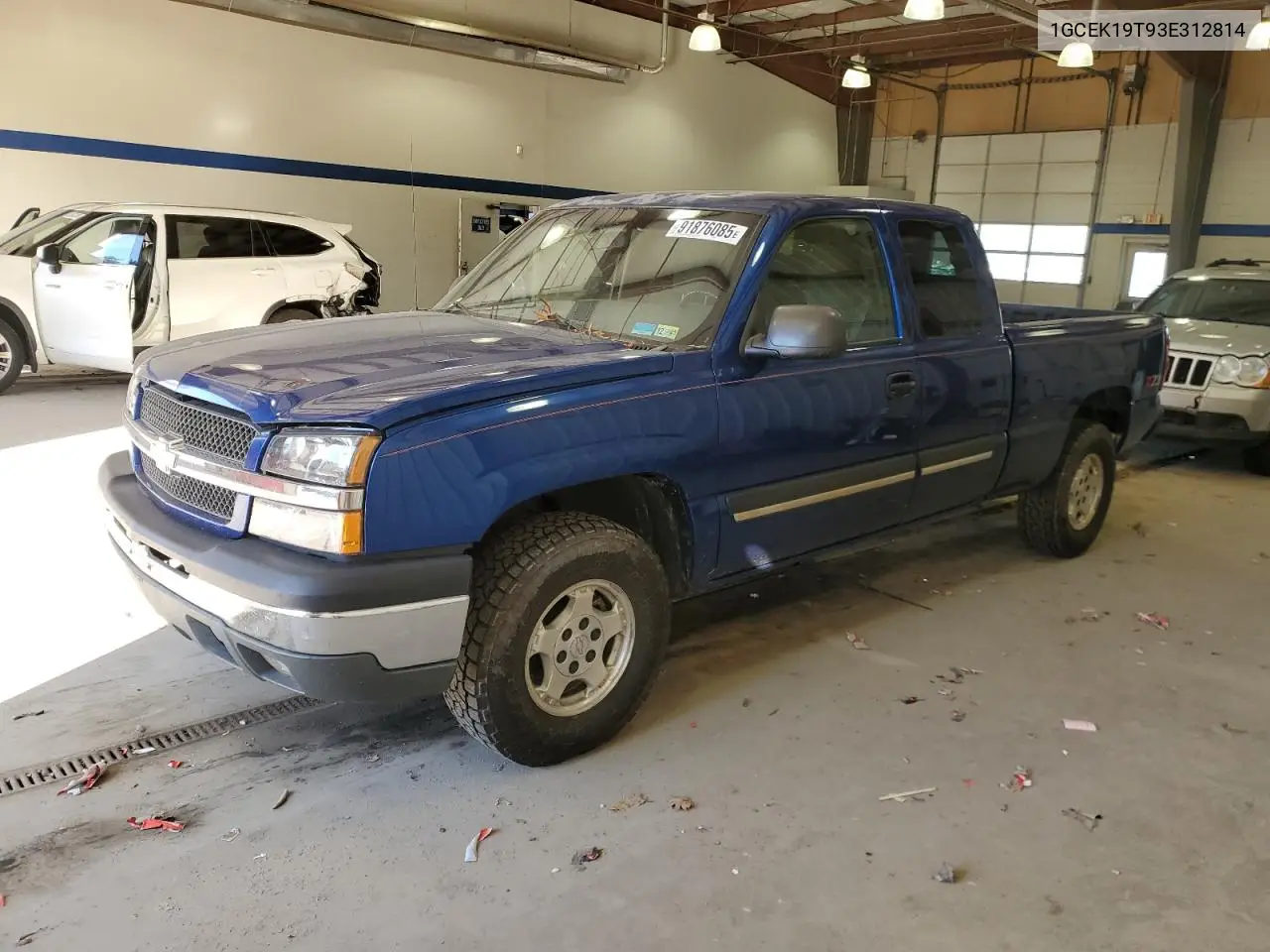 1GCEK19T93E312814 2003 Chevrolet Silverado K1500