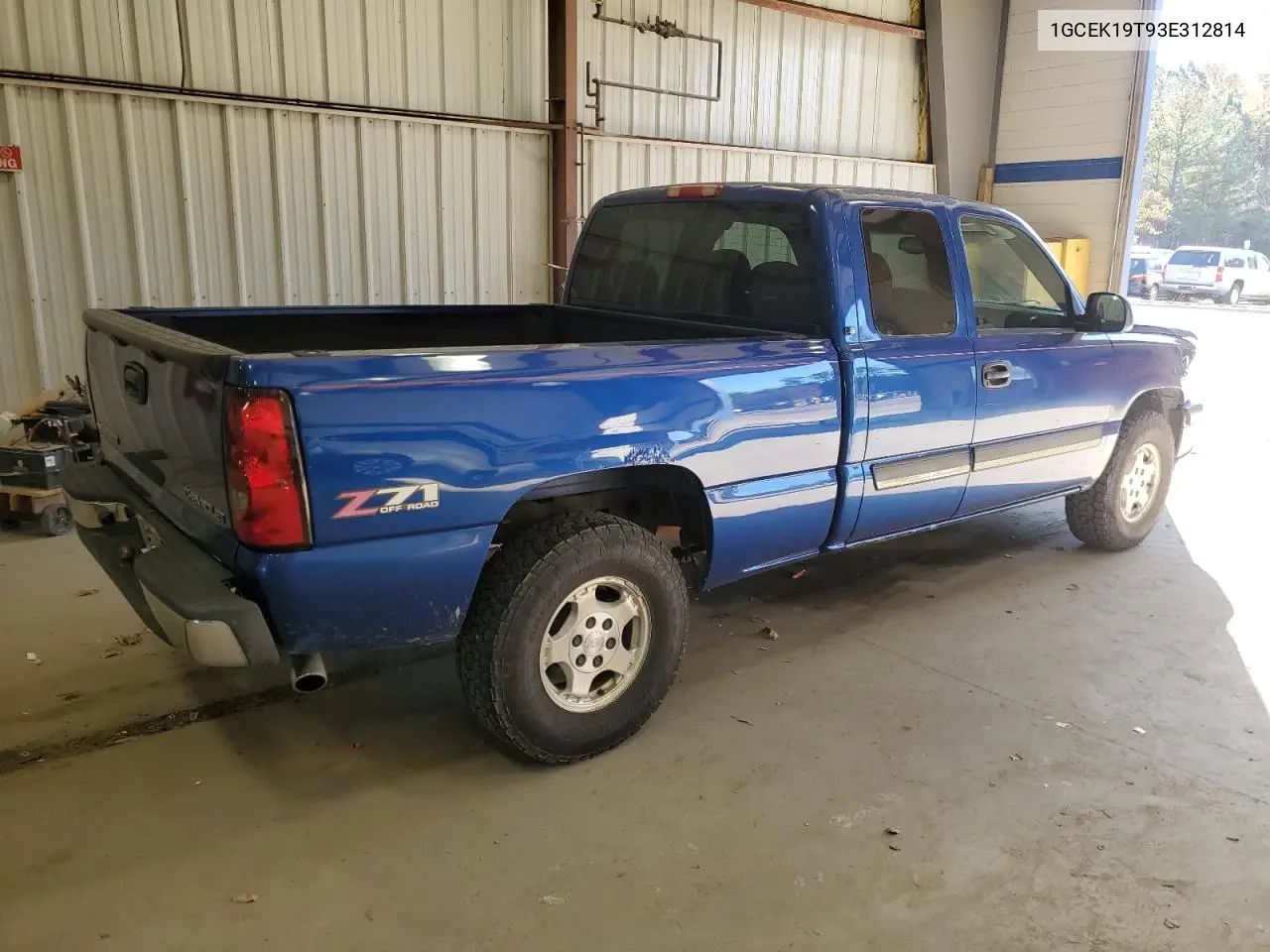 1GCEK19T93E312814 2003 Chevrolet Silverado K1500