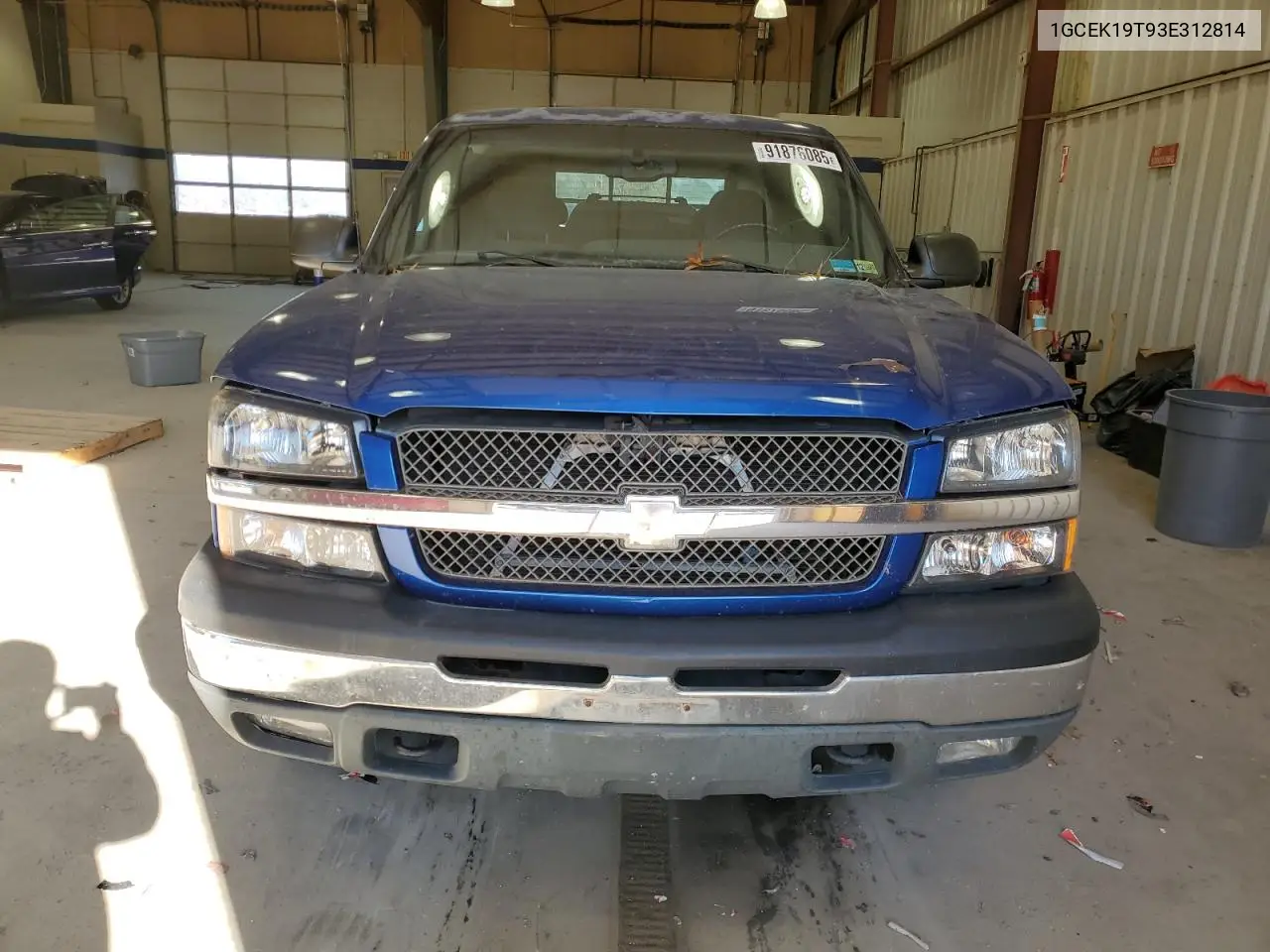 1GCEK19T93E312814 2003 Chevrolet Silverado K1500