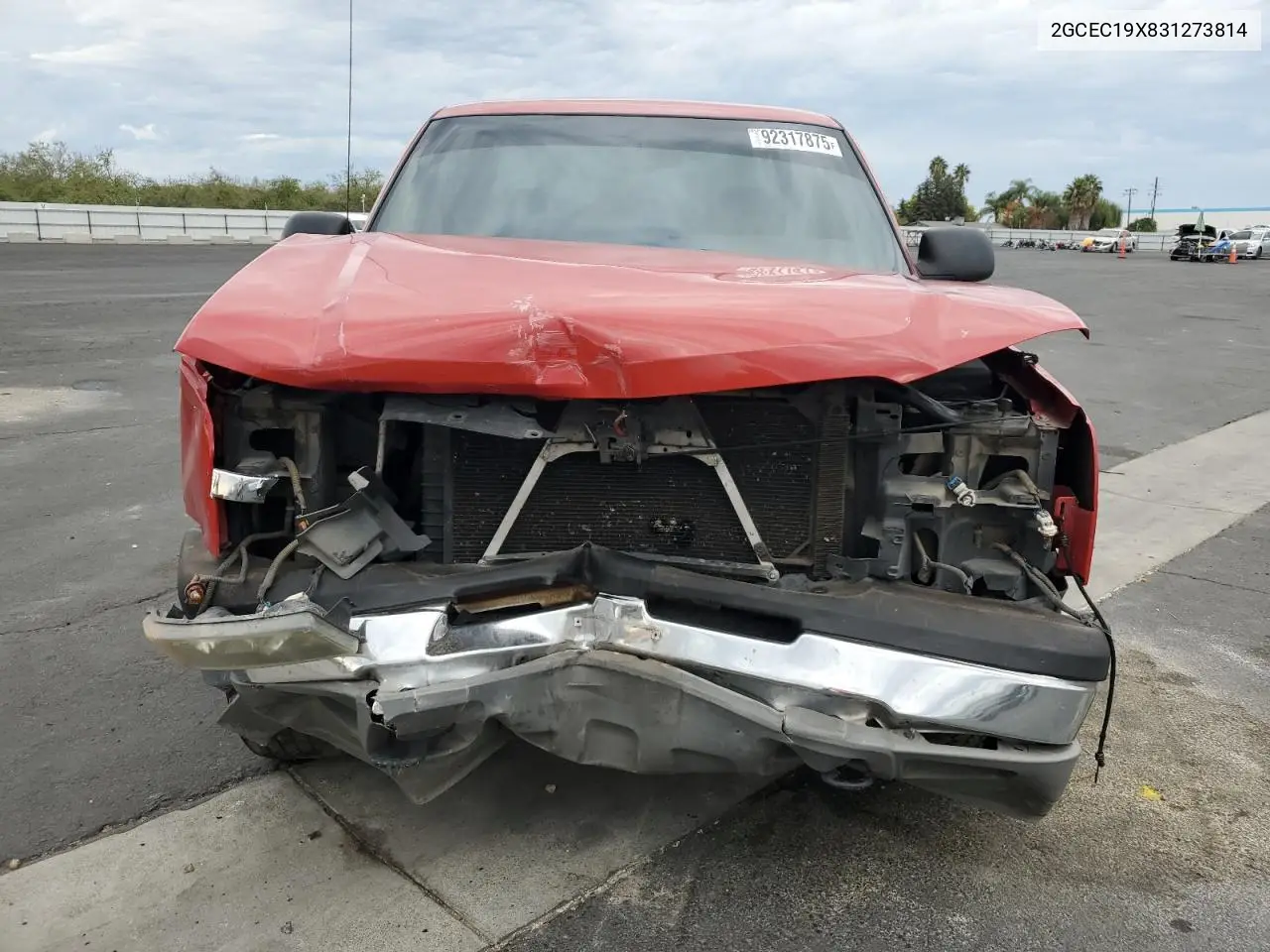 2GCEC19X831273814 2003 Chevrolet Silverado C1500