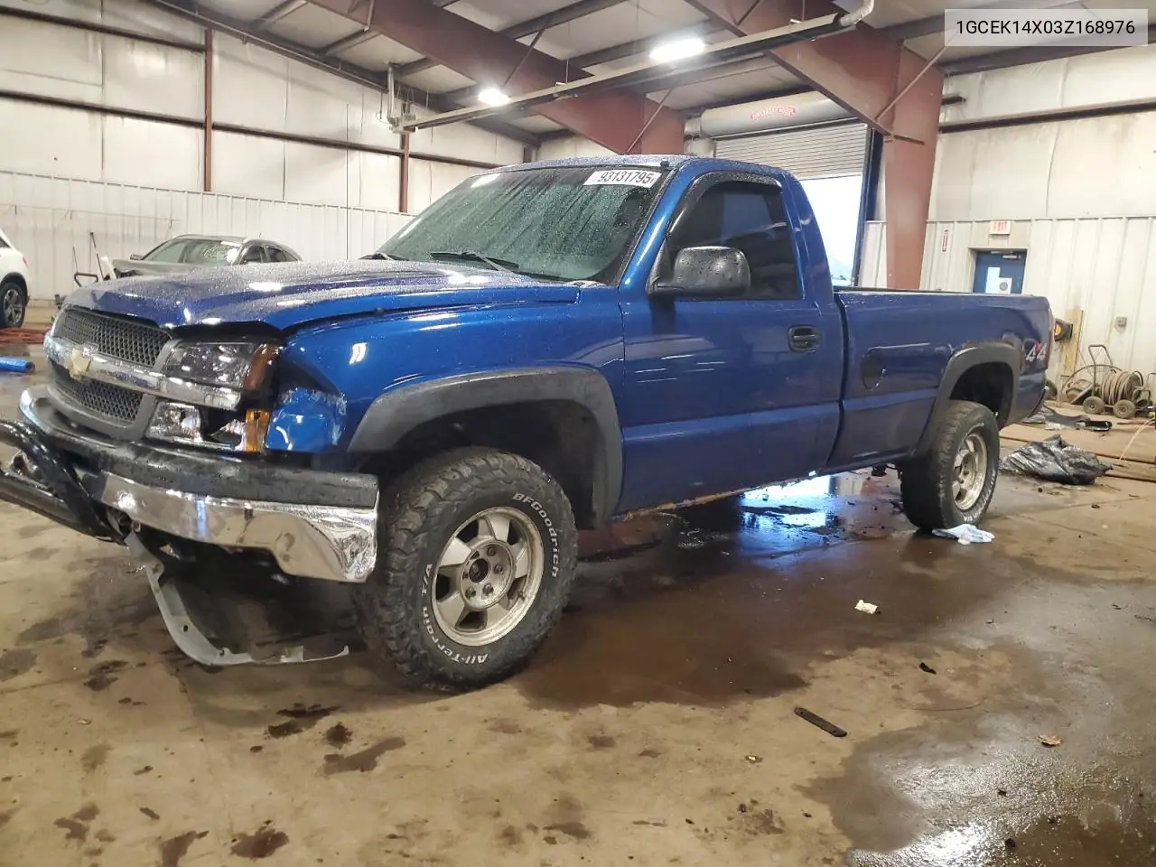1GCEK14X03Z168976 2003 Chevrolet Silverado K1500