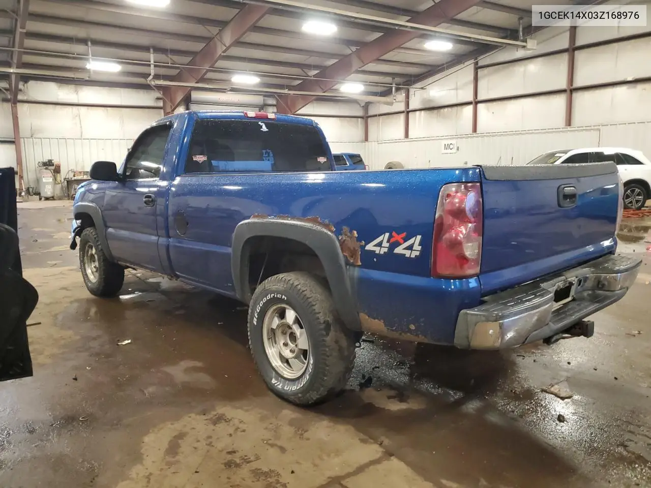 1GCEK14X03Z168976 2003 Chevrolet Silverado K1500