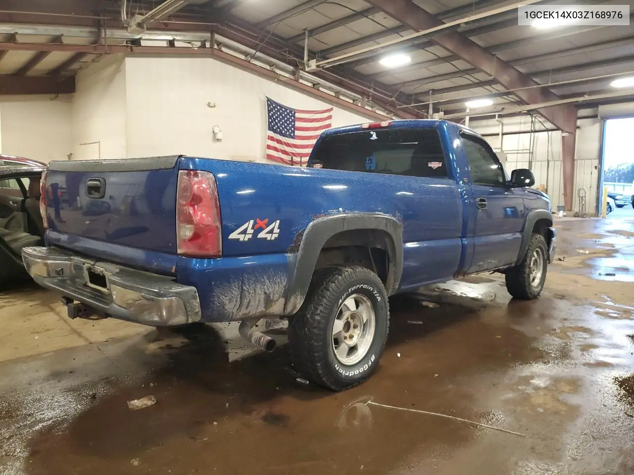 1GCEK14X03Z168976 2003 Chevrolet Silverado K1500