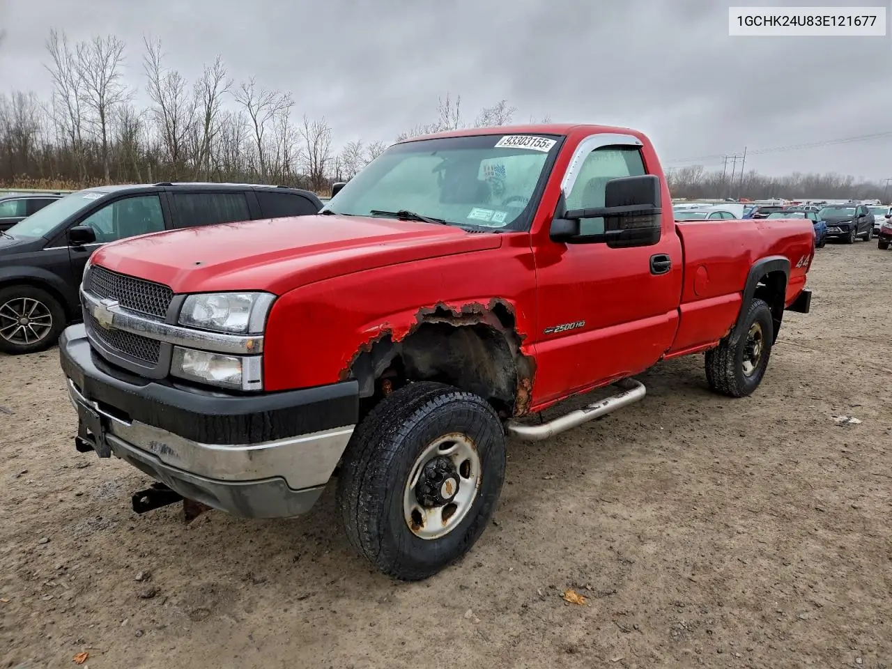 1GCHK24U83E121677 2003 Chevrolet Silverado K2500 Heavy Duty