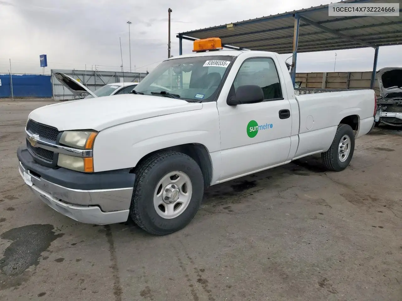 1GCEC14X73Z224666 2003 Chevrolet Silverado C1500