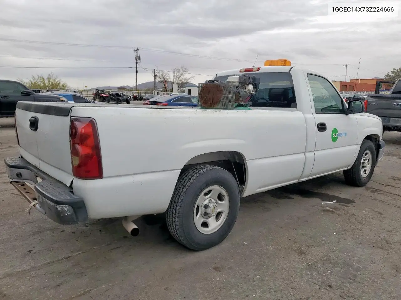 1GCEC14X73Z224666 2003 Chevrolet Silverado C1500