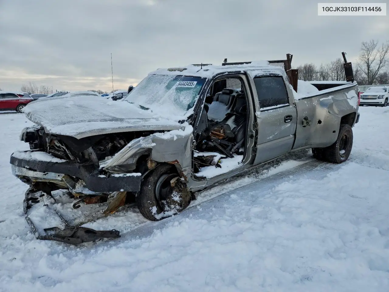 1GCJK33103F114456 2003 Chevrolet Silverado K3500