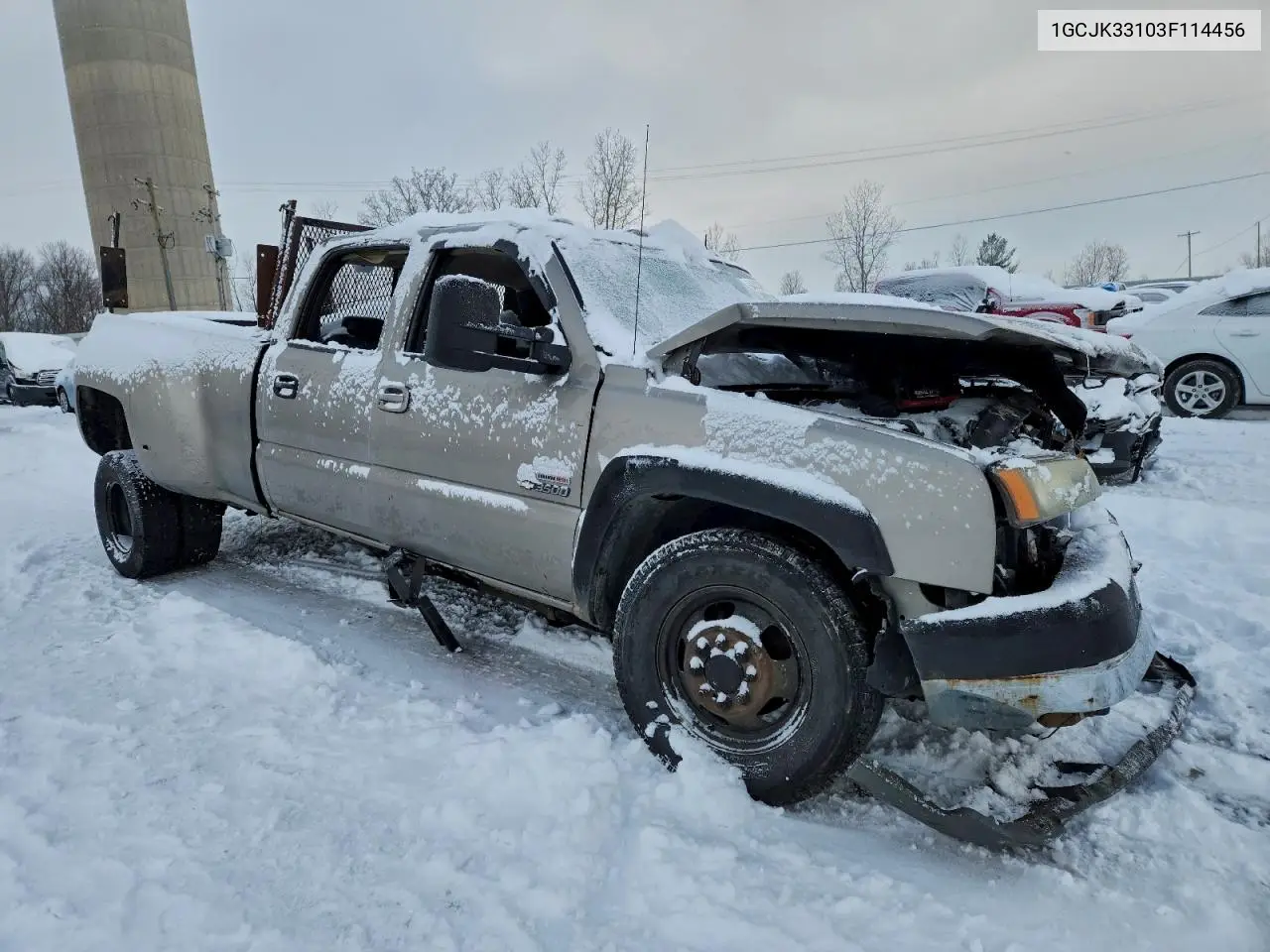 1GCJK33103F114456 2003 Chevrolet Silverado K3500