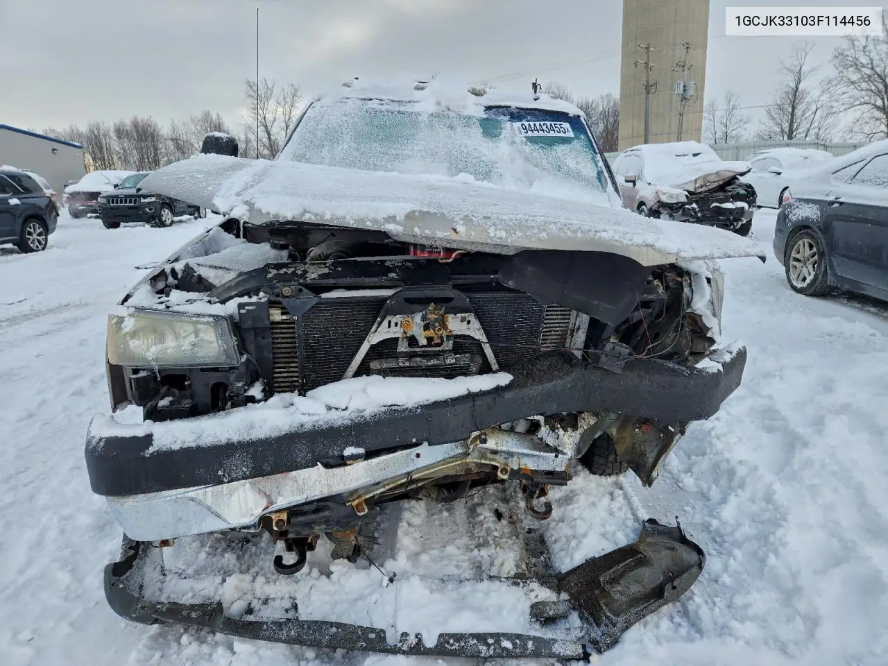 1GCJK33103F114456 2003 Chevrolet Silverado K3500