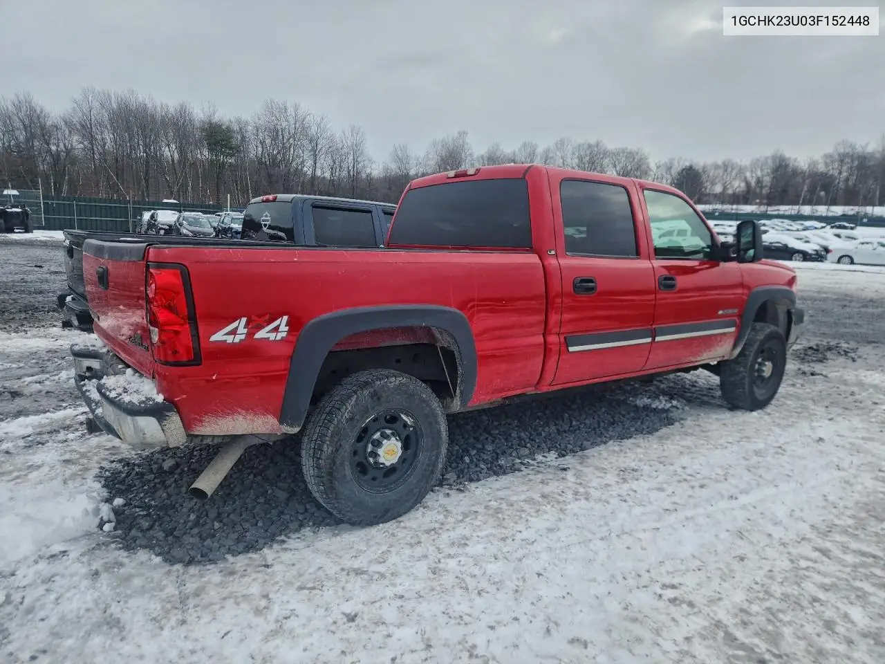1GCHK23U03F152448 2003 Chevrolet Silverado K2500 Heavy Duty