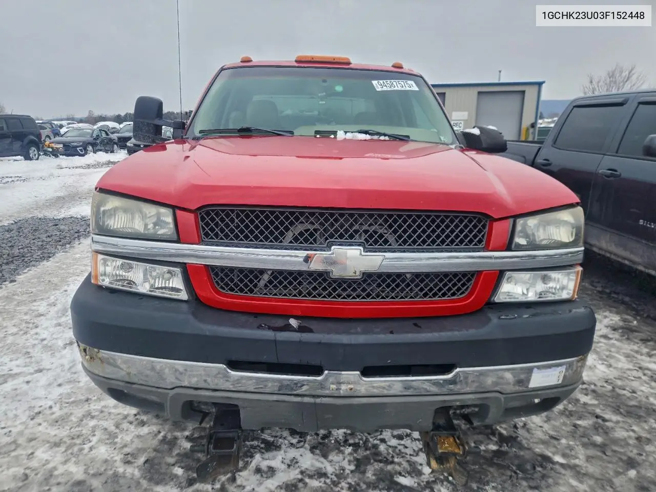 1GCHK23U03F152448 2003 Chevrolet Silverado K2500 Heavy Duty