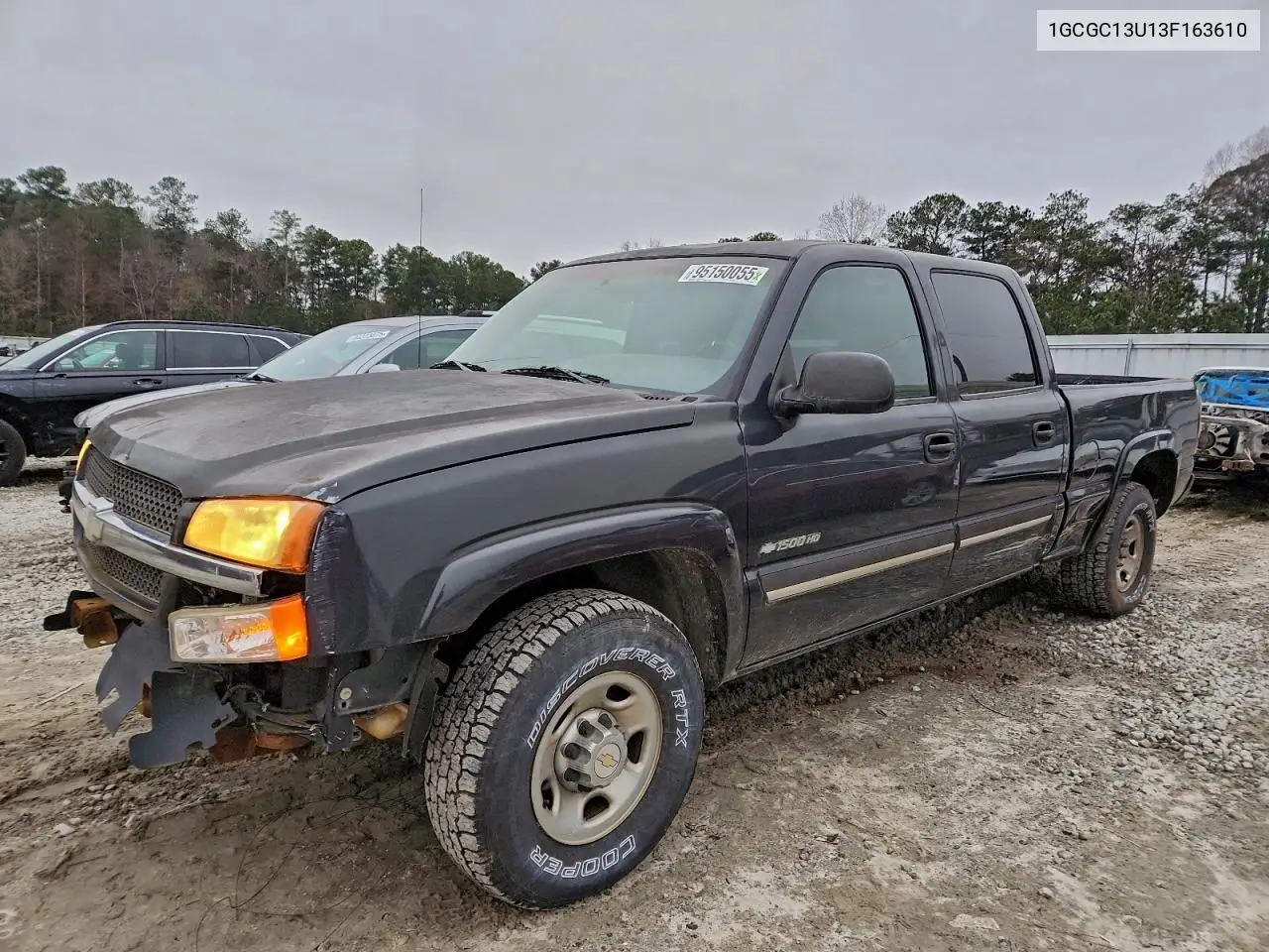 1GCGC13U13F163610 2003 Chevrolet Silverado C1500 Heavy Duty