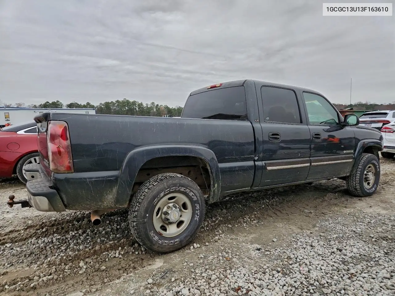 1GCGC13U13F163610 2003 Chevrolet Silverado C1500 Heavy Duty