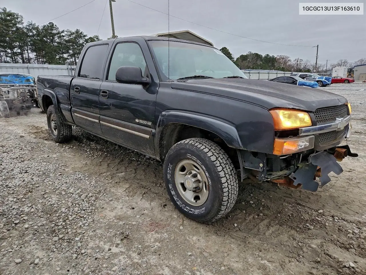 1GCGC13U13F163610 2003 Chevrolet Silverado C1500 Heavy Duty