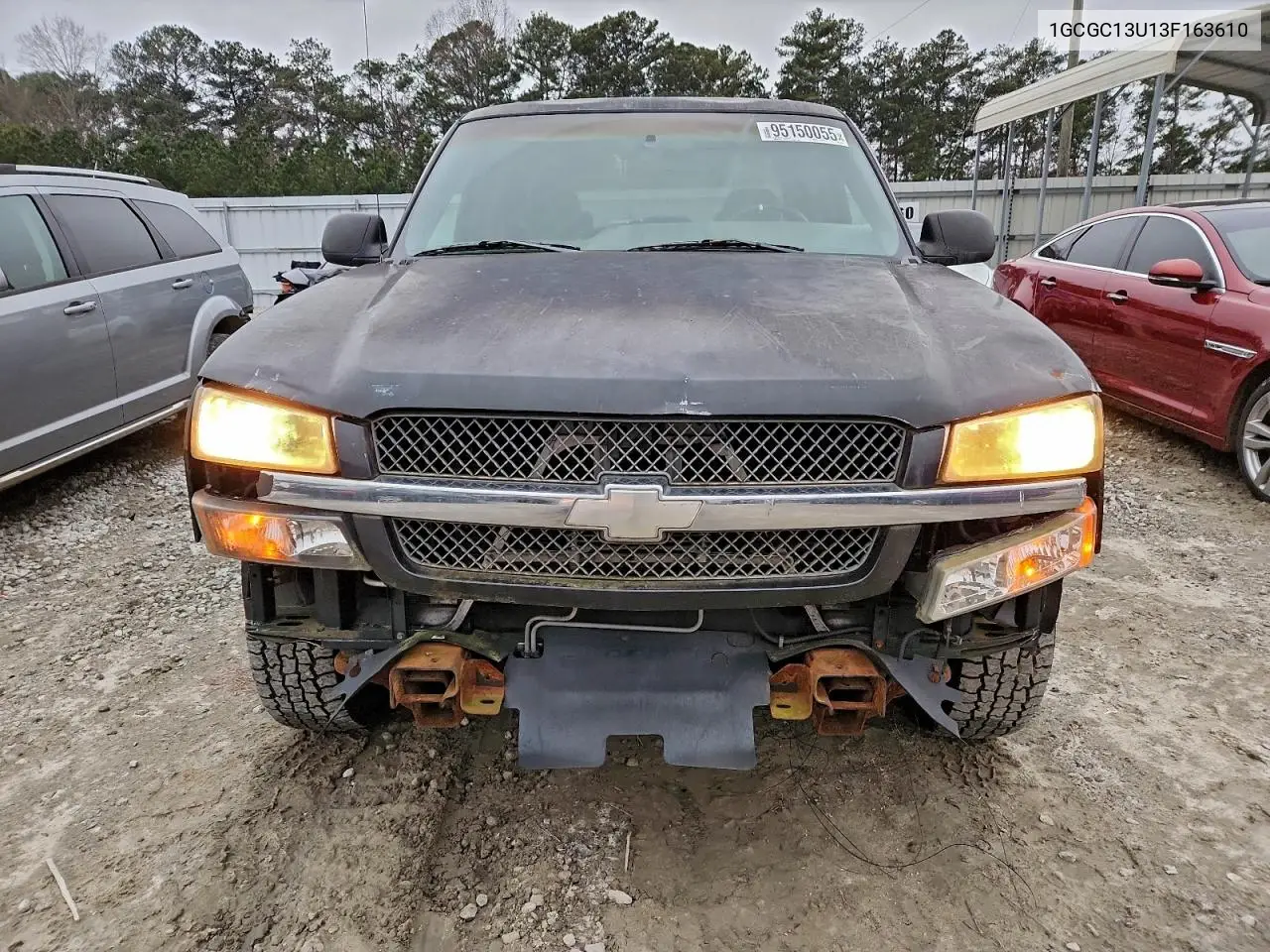 1GCGC13U13F163610 2003 Chevrolet Silverado C1500 Heavy Duty
