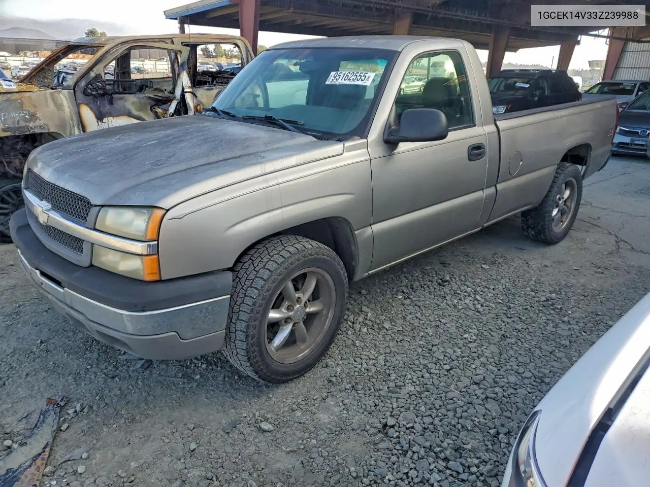 1GCEK14V33Z239988 2003 Chevrolet Silverado K1500