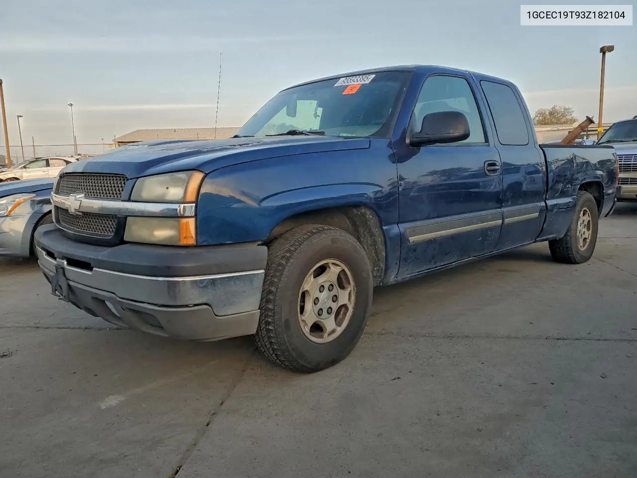 1GCEC19T93Z182104 2003 Chevrolet Silverado C1500