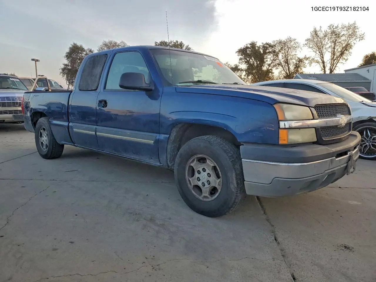 1GCEC19T93Z182104 2003 Chevrolet Silverado C1500