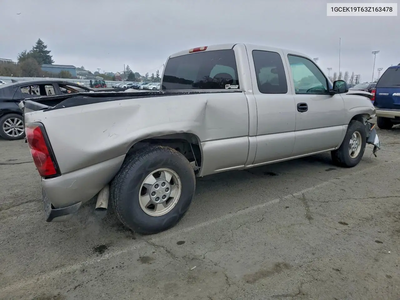 1GCEK19T63Z163478 2003 Chevrolet Silverado K1500