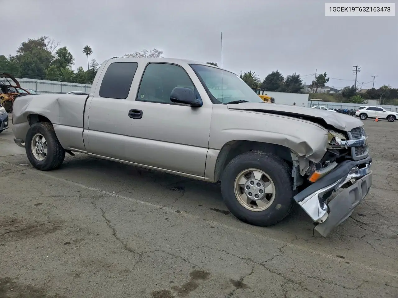 1GCEK19T63Z163478 2003 Chevrolet Silverado K1500