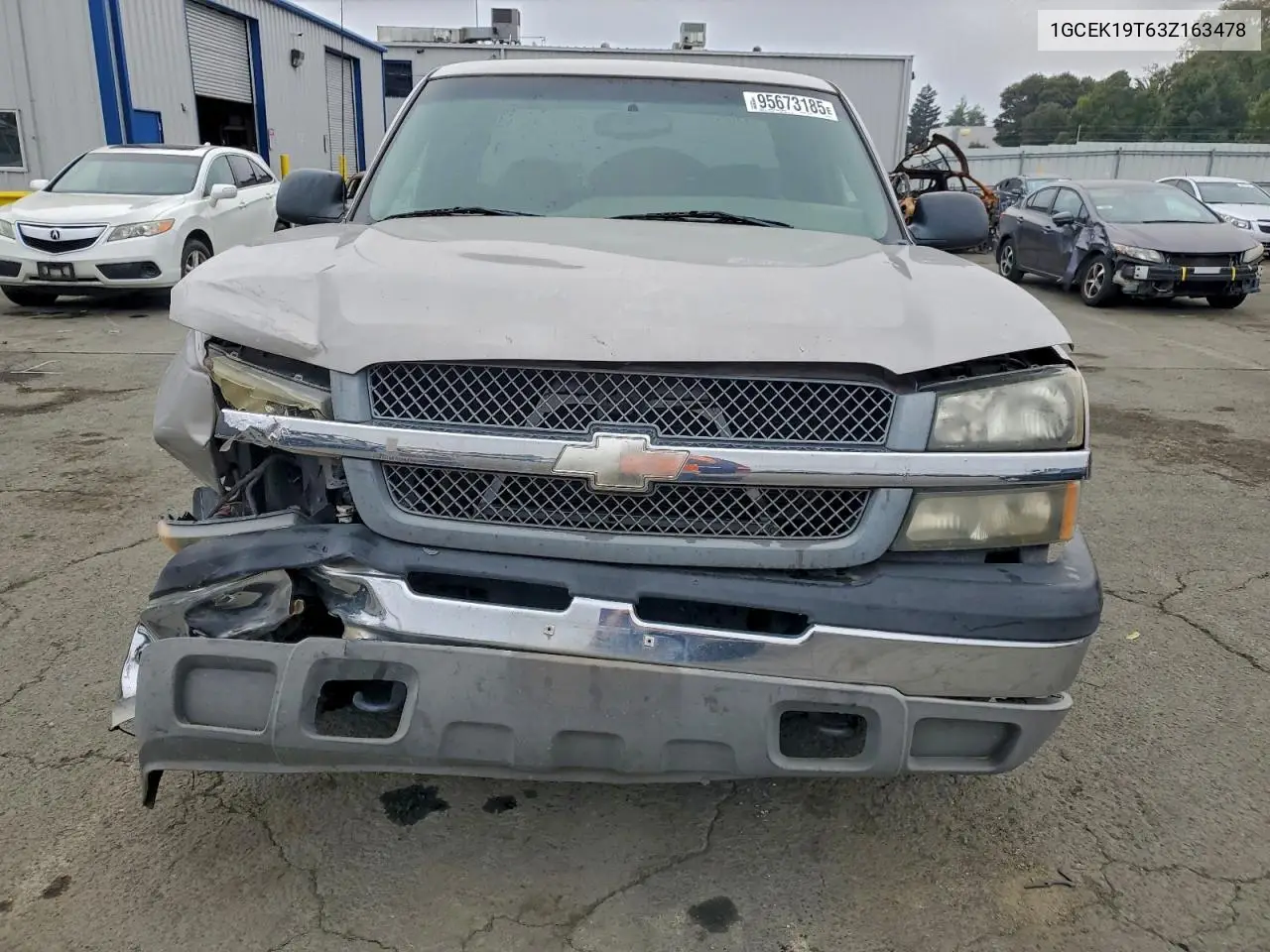 1GCEK19T63Z163478 2003 Chevrolet Silverado K1500