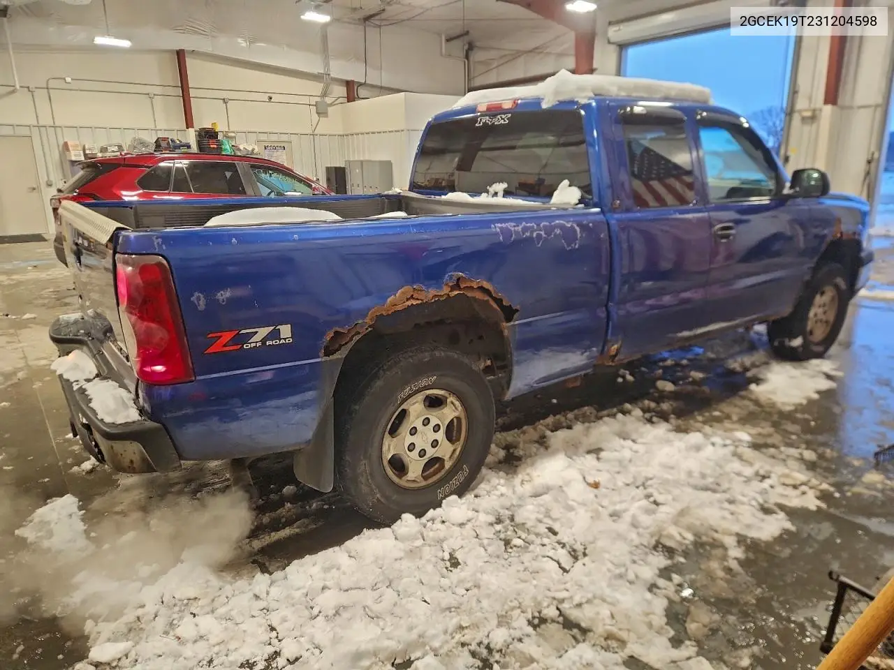 2GCEK19T231204598 2003 Chevrolet Silverado K1500