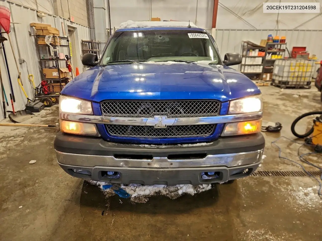2GCEK19T231204598 2003 Chevrolet Silverado K1500