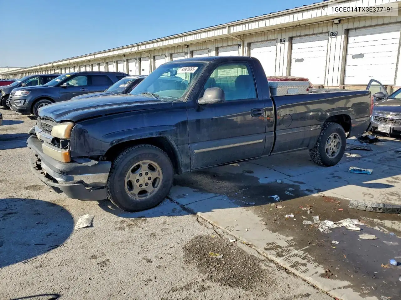1GCEC14TX3E377191 2003 Chevrolet Silverado C1500