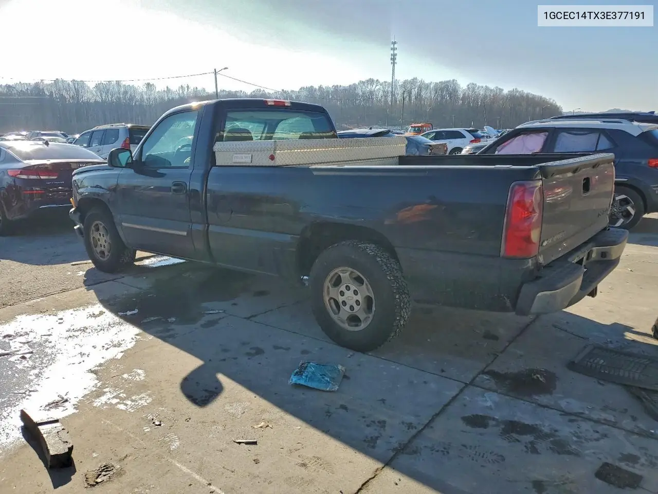 1GCEC14TX3E377191 2003 Chevrolet Silverado C1500