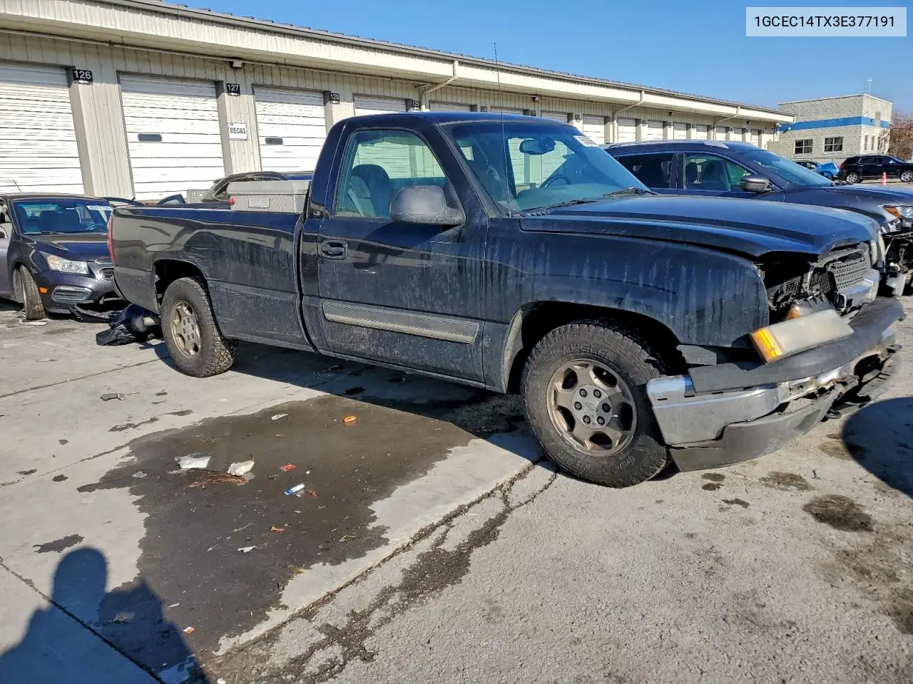 1GCEC14TX3E377191 2003 Chevrolet Silverado C1500