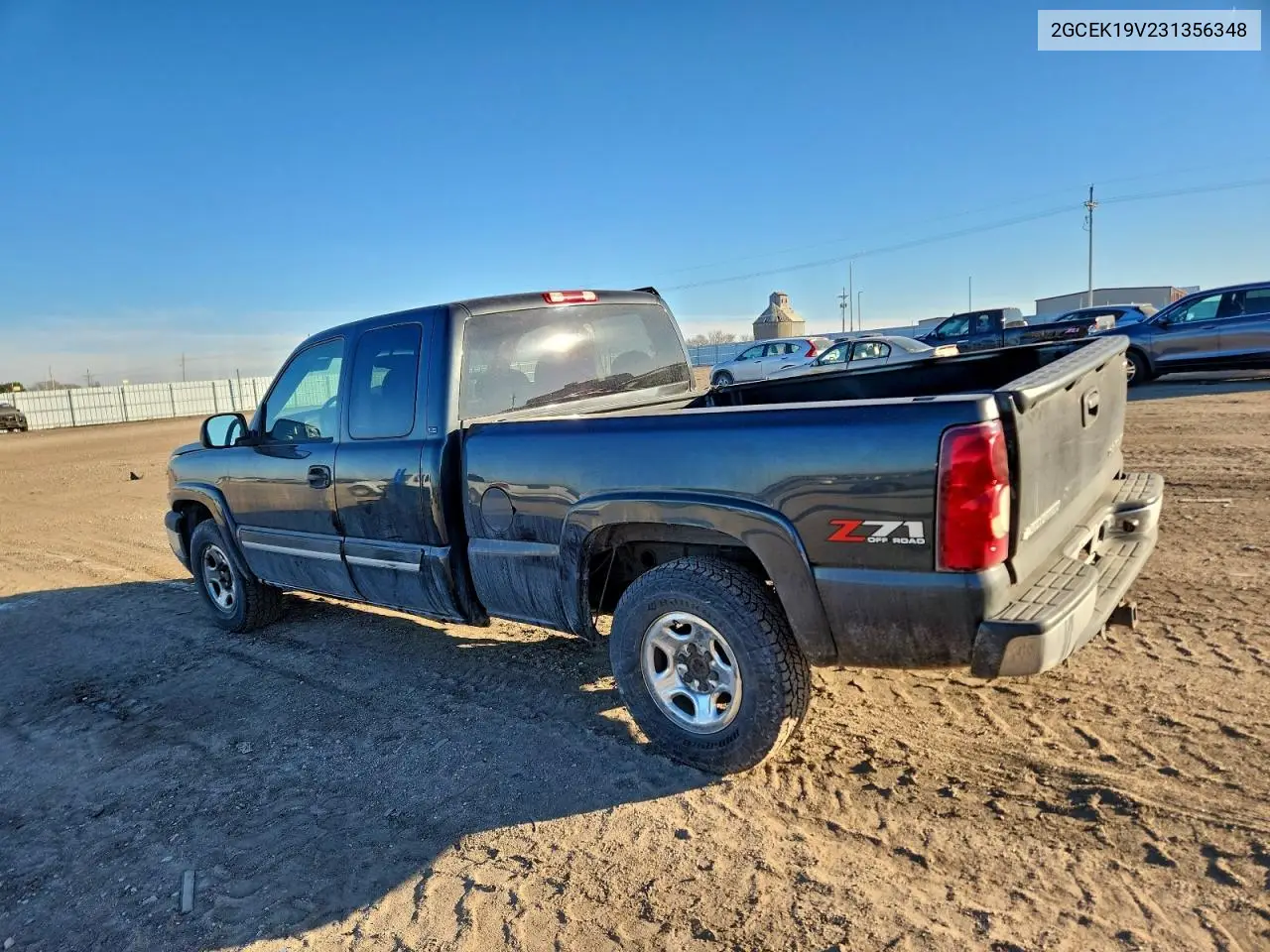 2GCEK19V231356348 2003 Chevrolet Silverado K1500