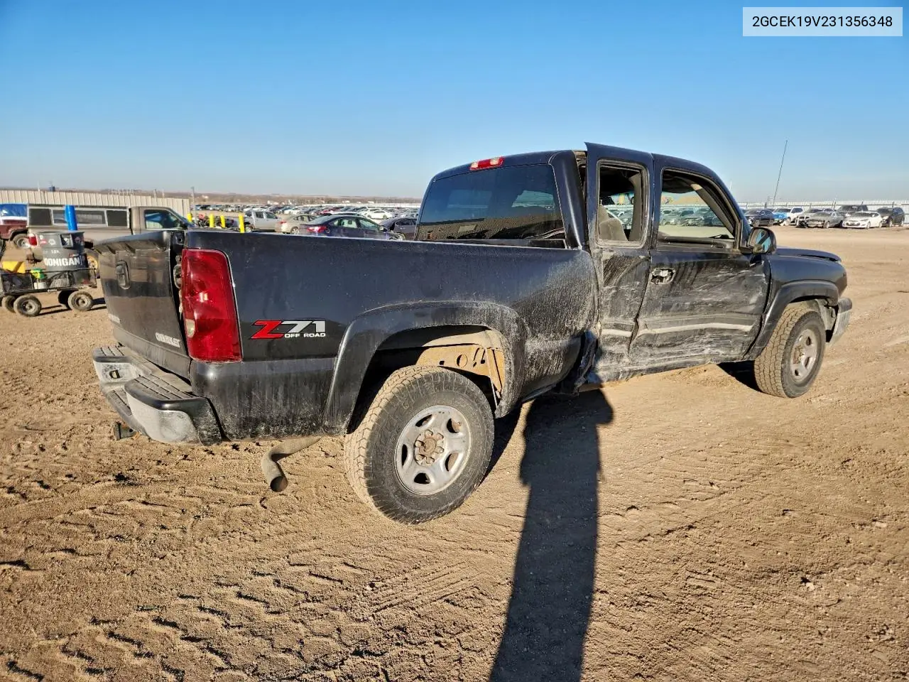 2GCEK19V231356348 2003 Chevrolet Silverado K1500