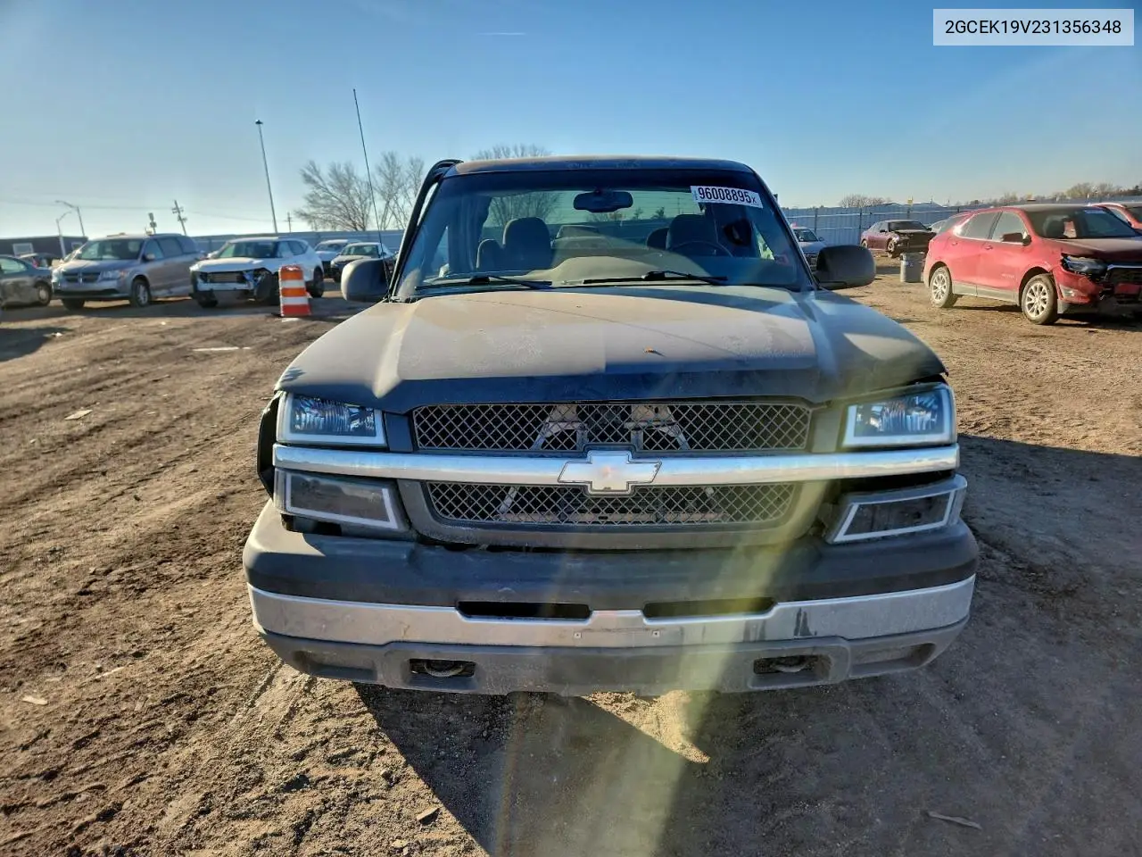 2GCEK19V231356348 2003 Chevrolet Silverado K1500