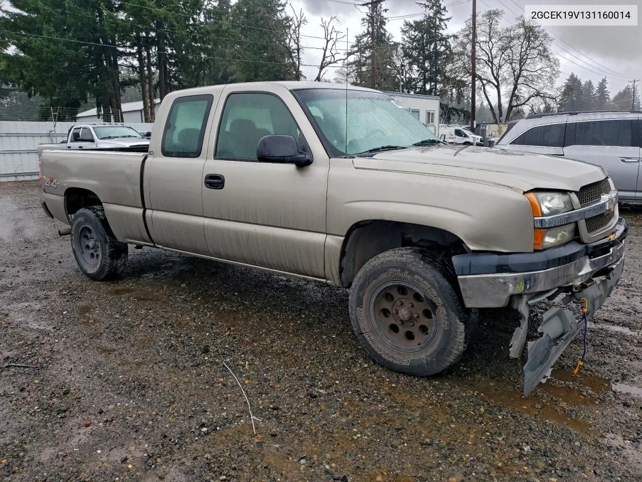 2GCEK19V131160014 2003 Chevrolet Silverado K1500