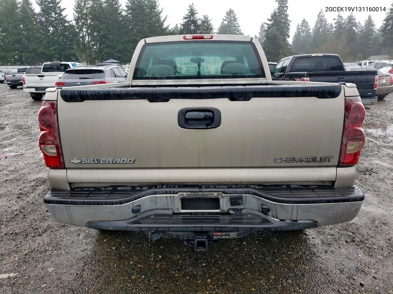 2GCEK19V131160014 2003 Chevrolet Silverado K1500