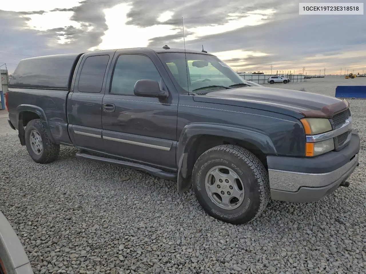 1GCEK19T23E318518 2003 Chevrolet Silverado K1500