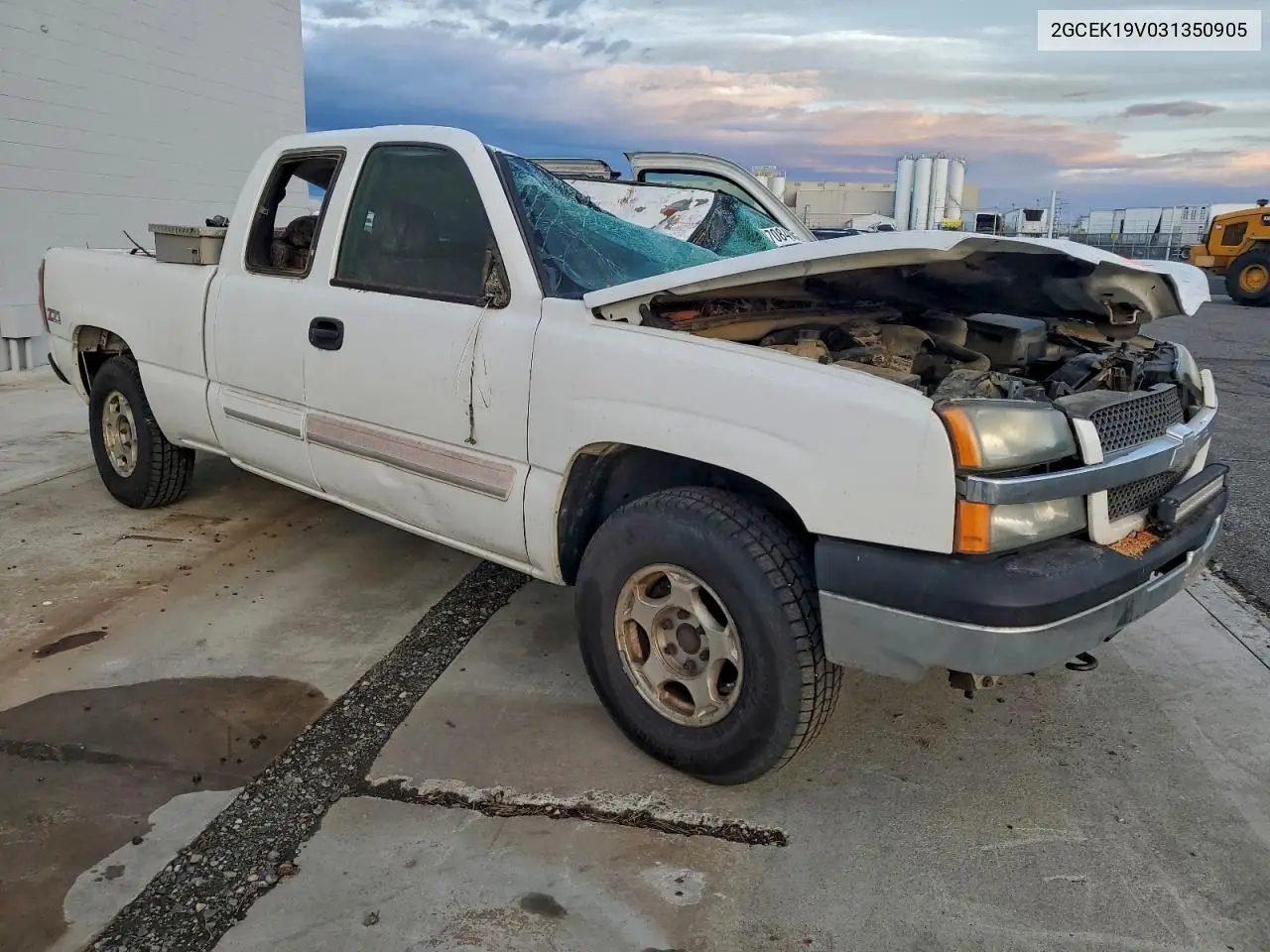 2GCEK19V031350905 2003 Chevrolet Silverado K1500