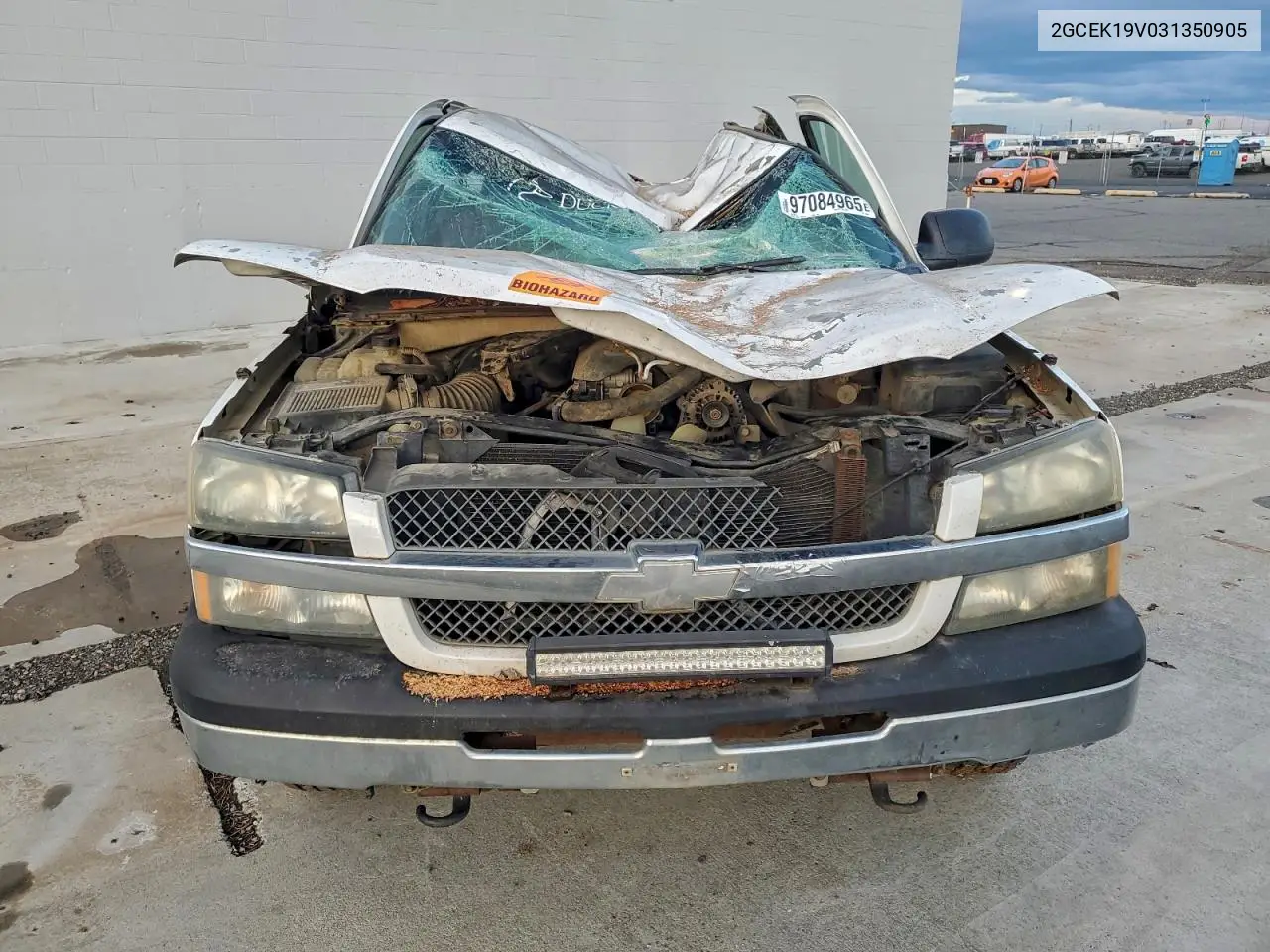 2GCEK19V031350905 2003 Chevrolet Silverado K1500