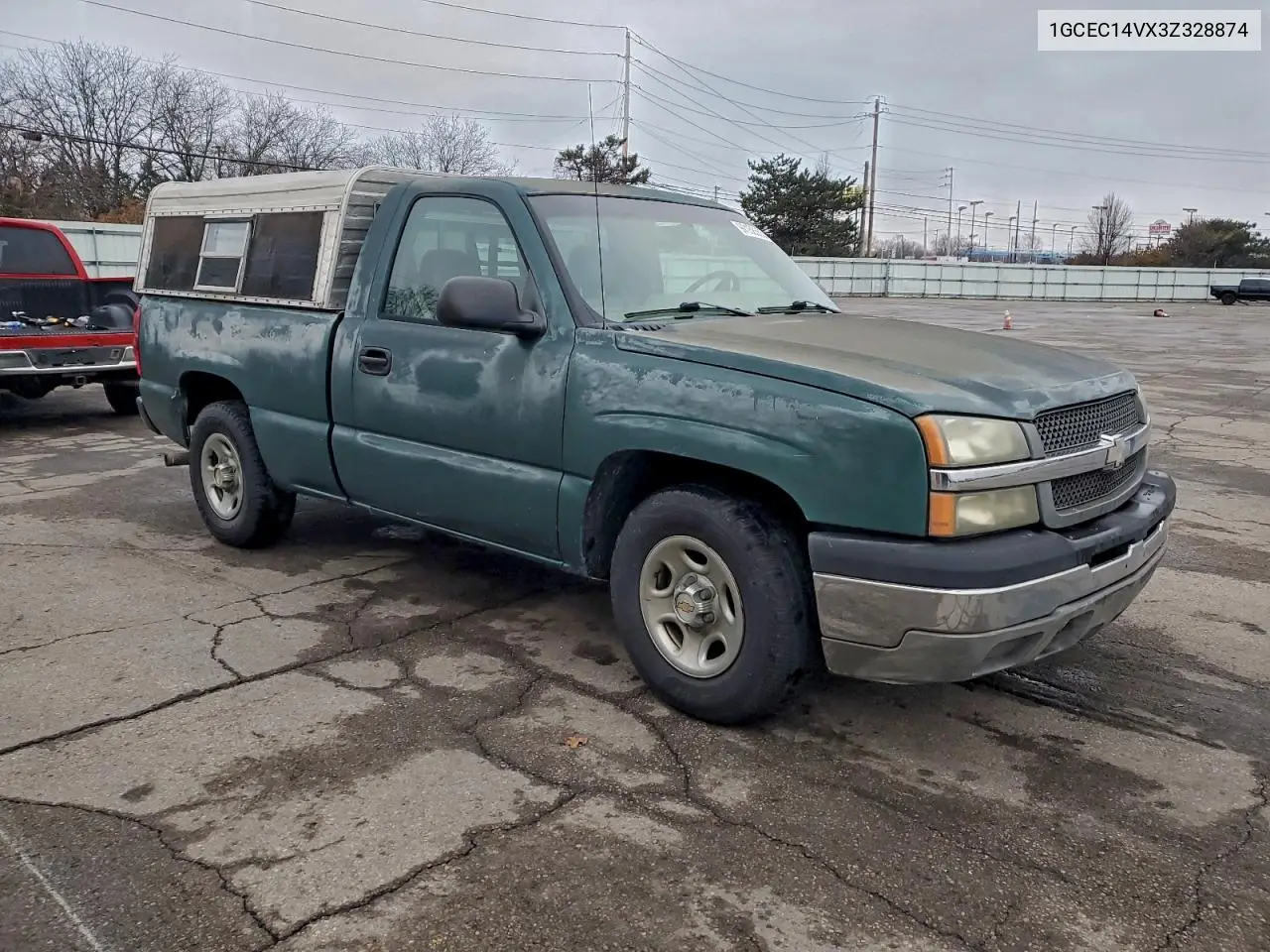 1GCEC14VX3Z328874 2003 Chevrolet Silverado C1500