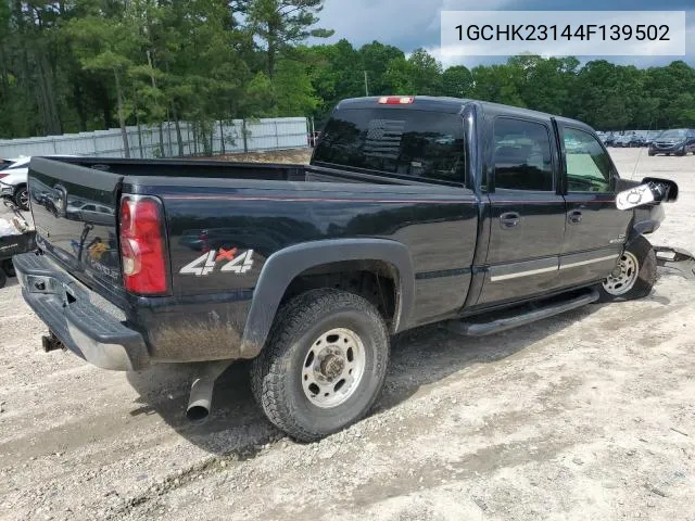 2004 Chevrolet Silverado K2500 Heavy Duty VIN: 1GCHK23144F139502 Lot: 61283094