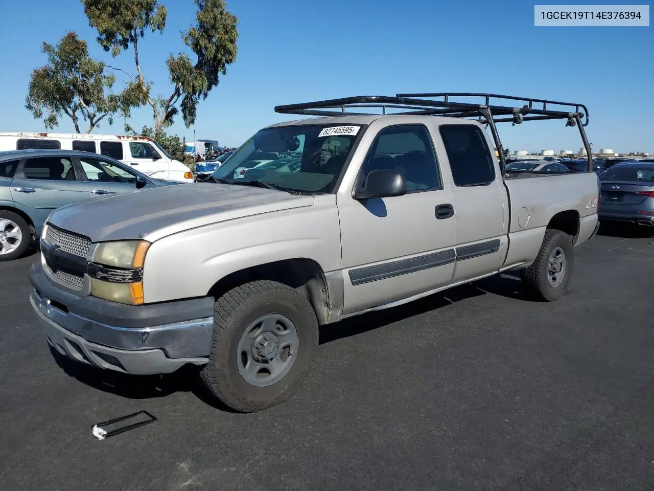 1GCEK19T14E376394 2004 Chevrolet Silverado K1500