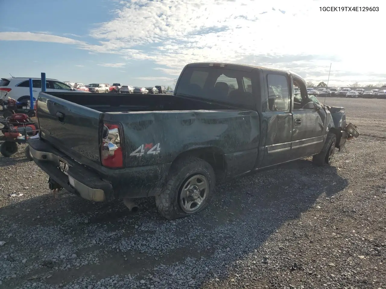 1GCEK19TX4E129603 2004 Chevrolet Silverado K1500