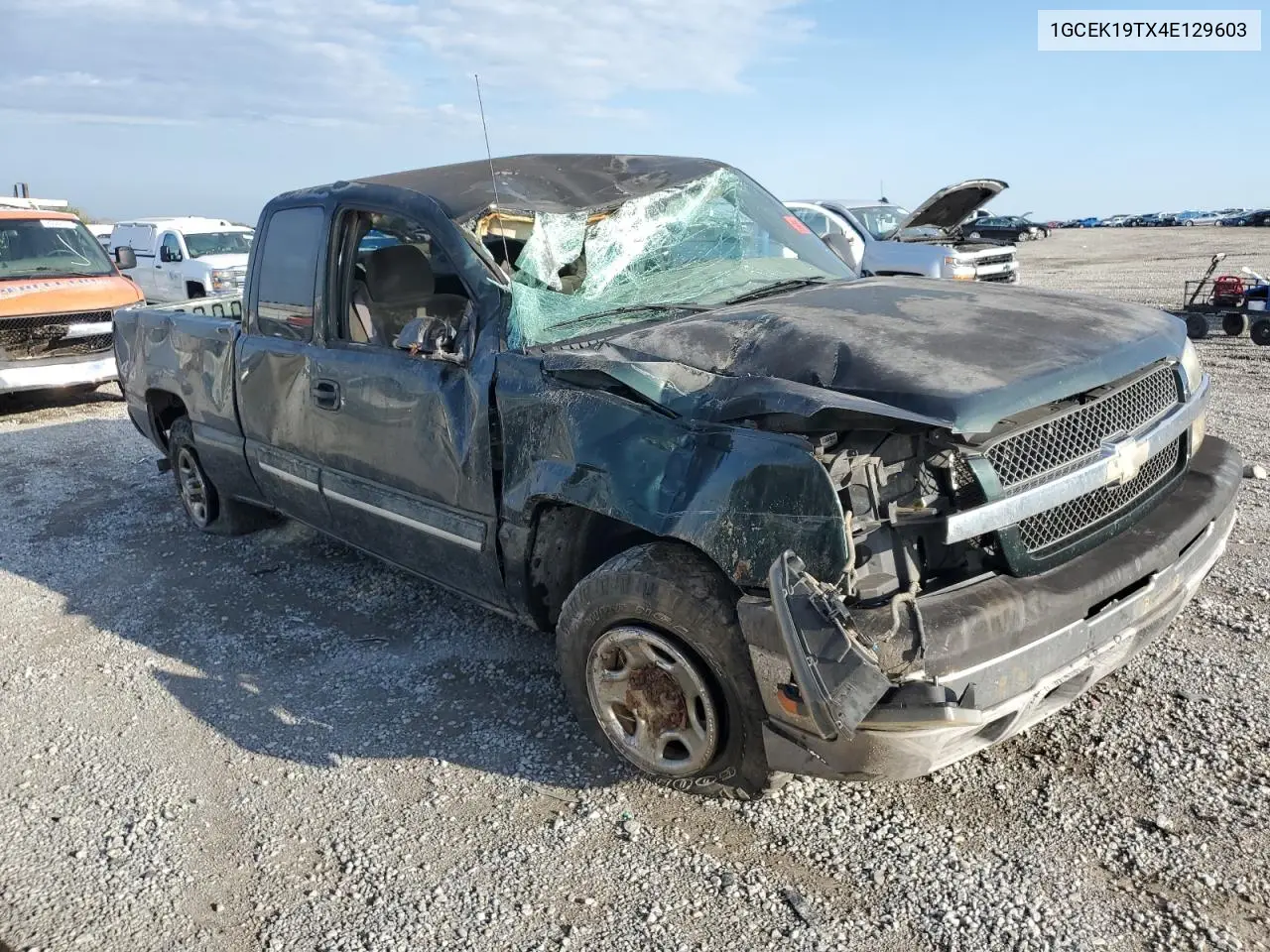 1GCEK19TX4E129603 2004 Chevrolet Silverado K1500