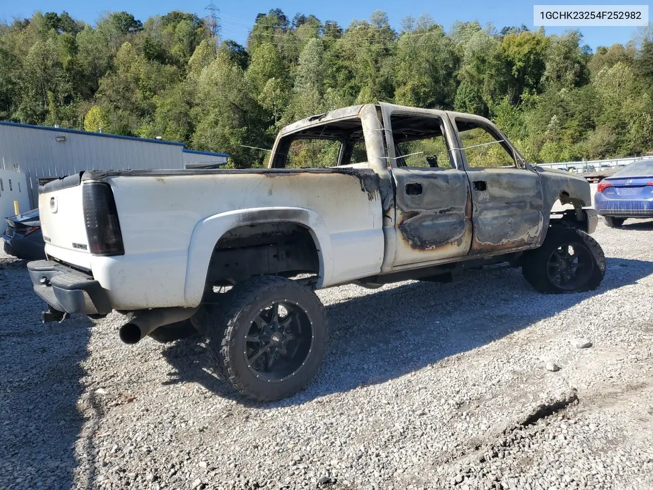 1GCHK23254F252982 2004 Chevrolet Silverado K2500 Heavy Duty